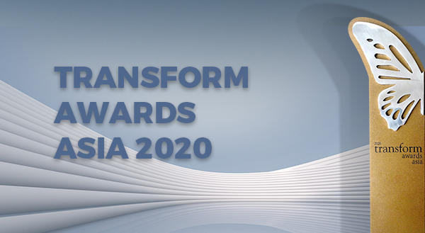 VOYAH brand logo gold award Transform Awards Asia 2020 visual identity