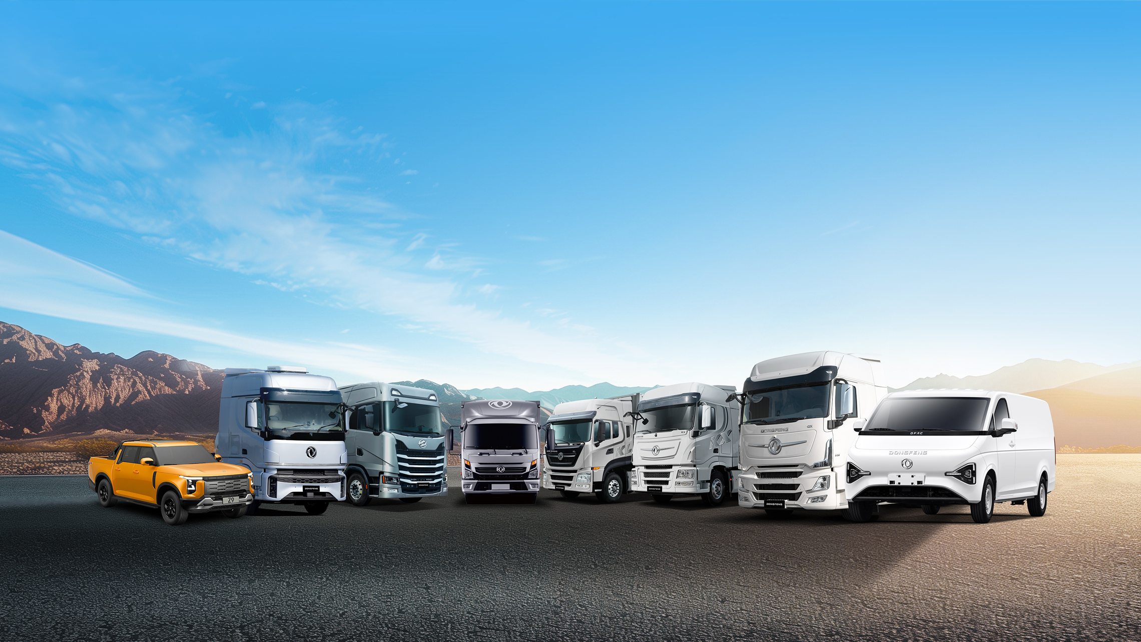 Dongfeng Commercial Vehicle Solutions – All-in-One Truck and Pickup Range for Global Users
